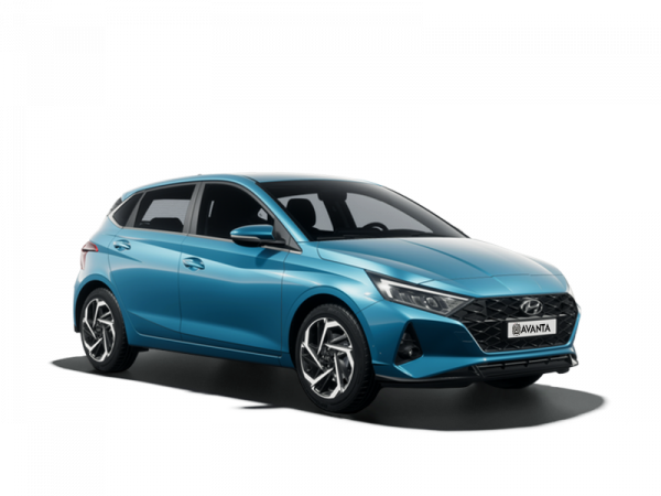 Hyundai i20 Голубой