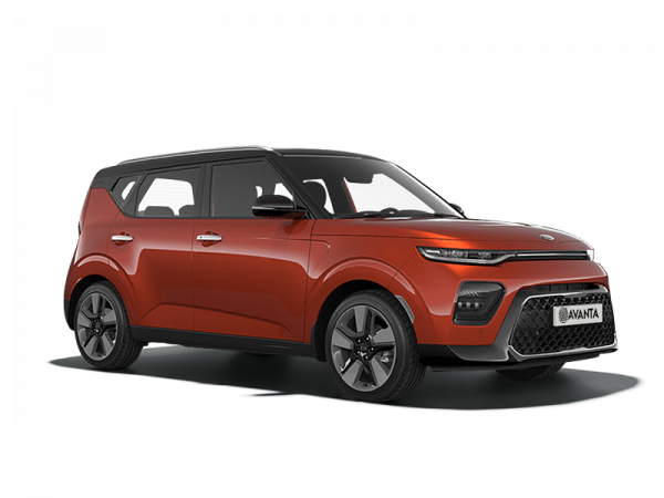 Kia Soul Mars Orange / Cherry Black