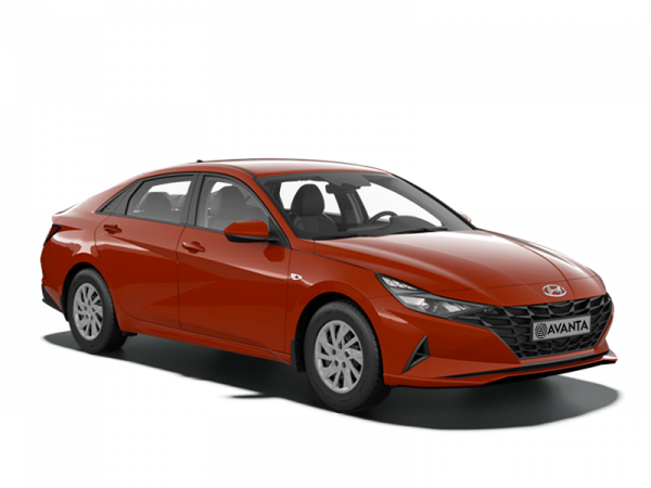 Hyundai Elantra Lava Orange