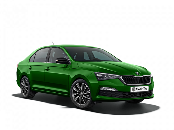 Skoda Rapid Rallye Green