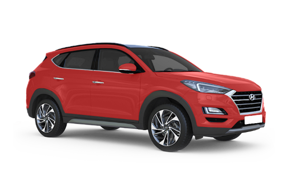 Hyundai Tucson 2021 Red matte